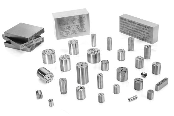 Steel S136 Mold Date Insert BT10 Date Stamp Pin Mold Date Inserts