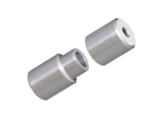 Bagian Khusus Cetakan Injeksi Suj2 S50C Unit Blok Lokasi Bulat Perlakuan Panas Taper Lock Pin